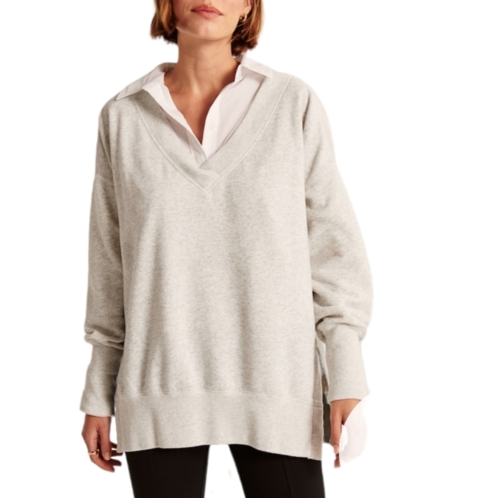 ABERCROMBIE & FITCH Split Hem Sz‎ MEDIUM